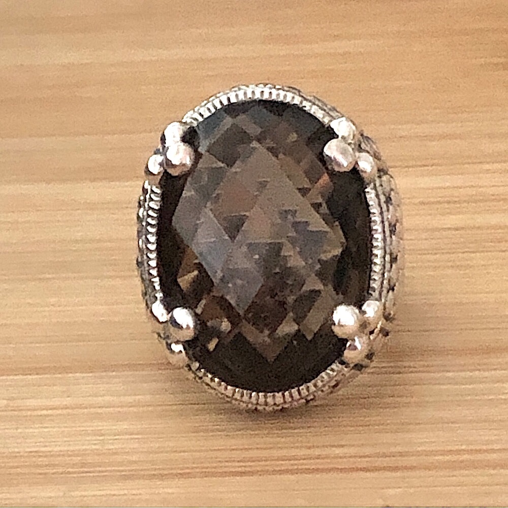 $122  Limited Edition Nicky Butler Estate Ring  Sterling  925 India  Size 8